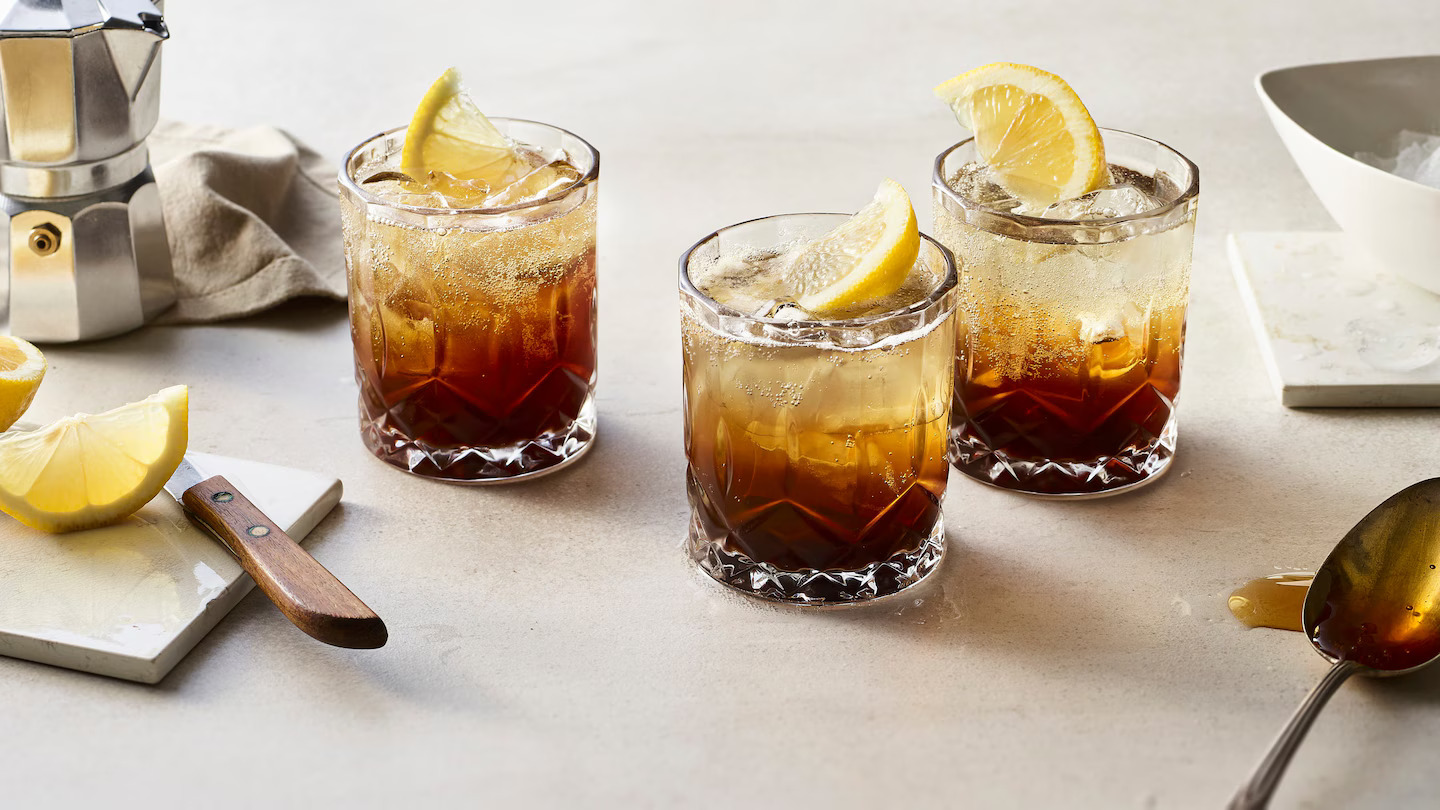 Rezeptbild Espresso-Soda in Gläsern
