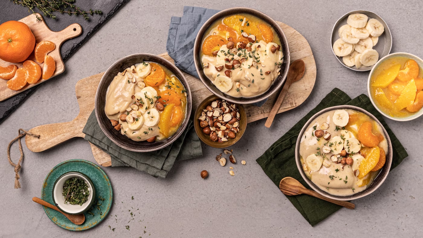 Rezeptbild Nicecream in kleinen Schüsseln