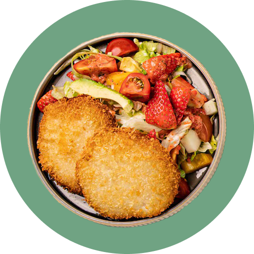 edeka_sellerieschnitzel_mit_Tomaten_Avocado_und_Erdbeeren