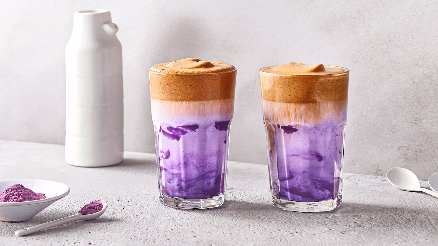 Iced Ube Latte
